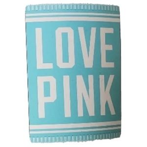 PINK Victoria's Secret 100% Cotton Teal Beach Blanket Towel OS